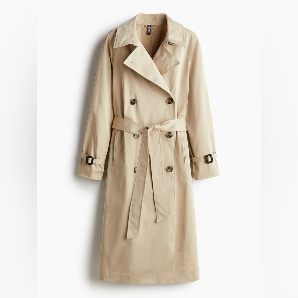 H&M Beige Trench Coat